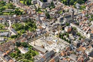 Centre Culturel de Braine-l'Alleud (chantier en Mai 2022)