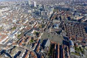 Quartier des Marolles, place du Jeu de Balle