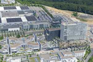 BGL BNP Paribas Kirchberg - Chantier en juin 2016