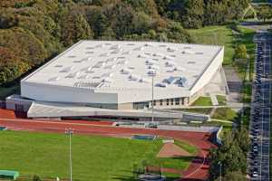 Centre sportif du Blocry, Piste Indoor - Louvain-la-Neuve
