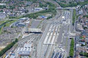 Gare de Mons (Chantier en Mai 2017)