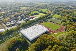 Centre sportif du Blocry, Piste Indoor - Louvain-la-Neuve