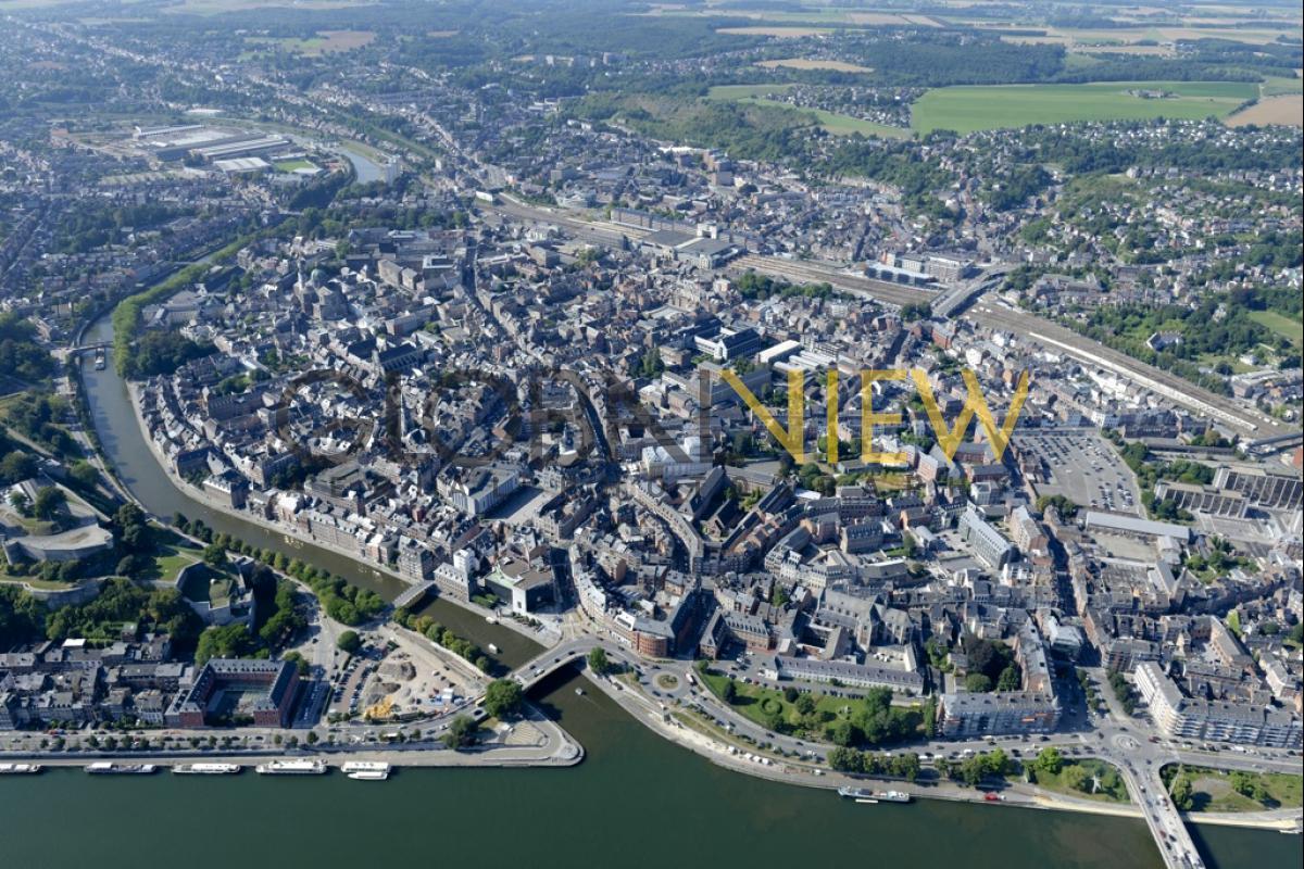 Vue générale de Namur