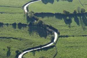 Route sinueuse à Chéoux