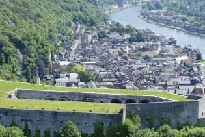 Citadelle et centre de Dinant