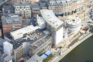 Centre Culturel de Namur - Chantier en Sept 2018 (Arch: Ph. Samyn & Partners)