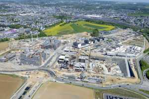 Gaasperech, Lëtzebuerg, Luxembourg - Chantier en Mai 2017