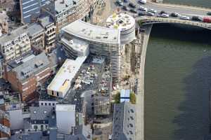 Centre Culturel de Namur - Chantier en Sept 2018 (Arch: Ph. Samyn & Partners)