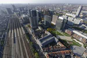 Parc Gaucheret; quartiers Nord de Bruxelles