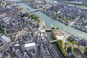 Centre Culturel de Namur - Chantier en Sept 2018 (Arch: Ph. Samyn & Partners)