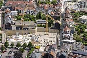 Centre Culturel de Braine-l'Alleud (chantier en Mai 2022)