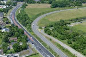 N3, entrée Est de Battice