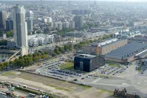 Siège de l’IBGE sur le site de Tour & Taxi (Arch:© Cepezed / Samyn & Partners)