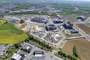 Gaasperech, Lëtzebuerg, Luxembourg - Chantier en Mai 2017