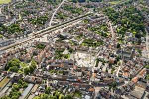 Centre Culturel de Braine-l'Alleud (chantier en Mai 2022)