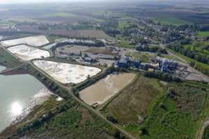 Raffinerie Tirlemontoise, site de Longchamps - Bassins de déantation