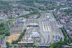 Gare de Mons (Chantier en Mai 2017)