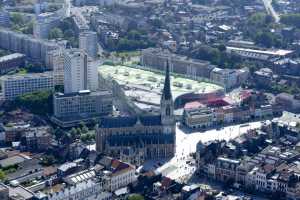 Parvis et église Saint-Christophe - Tourcoing