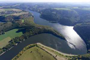 Lac de la Haute Sûre à hauteur de Insenborn