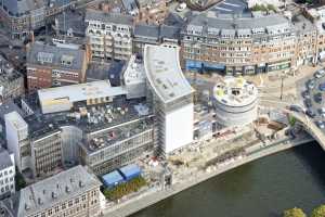 Centre Culturel de Namur - Chantier en Sept 2018 (Arch: Ph. Samyn & Partners)