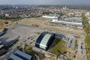 Siège de l’IBGE sur le site de Tour & Taxi (Arch:© Cepezed / Samyn & Partners)