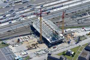 Gare de Mons (Chantier en Mai 2017)