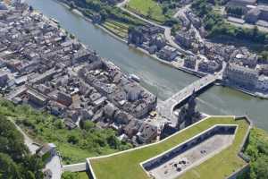 Citadelle et centre de Dinant