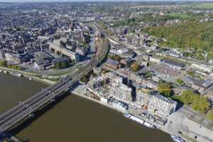 Port du Bon Dieu - projet immobilier en bord de Meuse à Namur