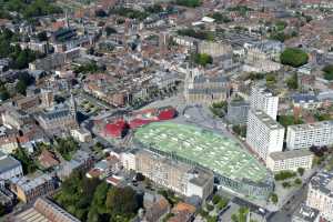 Parvis et église Saint-Christophe - Tourcoing