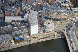 Centre Culturel de Namur - Chantier en Sept 2018 (Arch: Ph. Samyn & Partners)