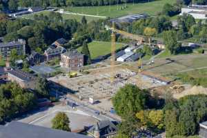 Chantier de la plateforme TERRA (Gembloux Agro-Bio Tech - UlG