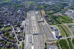 Gare de Mons (Chantier en Mai 2017)