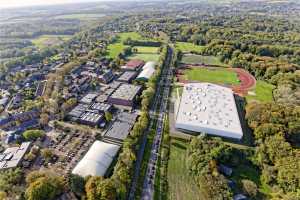 Centre sportif du Blocry, Piste Indoor - Louvain-la-Neuve