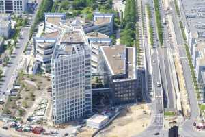 BGL BNP Paribas Kirchberg - Chantier en juin 2016