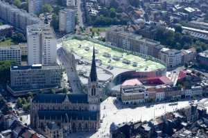 Parvis et église Saint-Christophe - Tourcoing