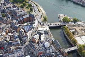 Centre Culturel de Namur - Chantier en Sept 2018 (Arch: Ph. Samyn & Partners)