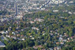 Quartiers résidentiels au sud de Uccle