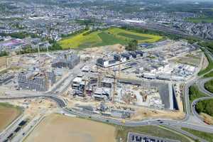 Gaasperech, Lëtzebuerg, Luxembourg - Chantier en Mai 2017