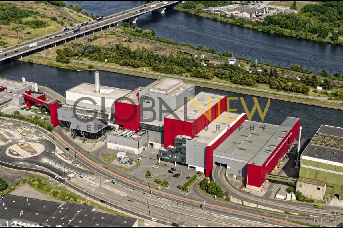 UVELIA (INTRADEL), valorisation énergétique des déchets ménagers, HERSTAL