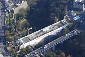 Pont Adolphe (Healtheadolphebridge) - Chantier en Décembre 2015