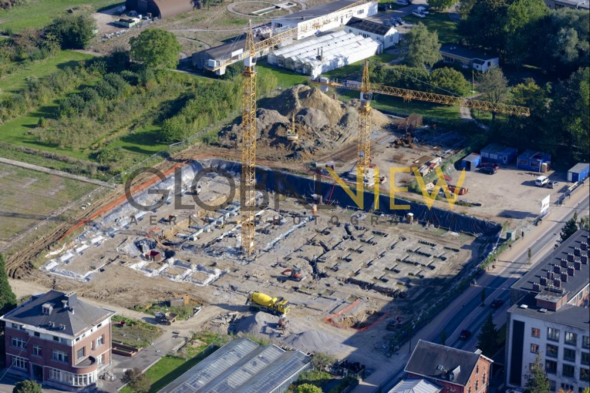 Chantier de la plateforme TERRA (Gembloux Agro-Bio Tech - UlG