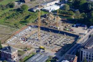 Chantier de la plateforme TERRA (Gembloux Agro-Bio Tech - UlG