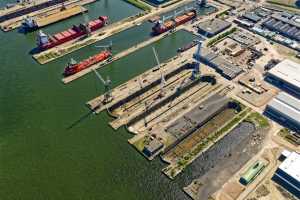 Engine Deck Repair Dry Dock