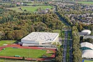 Centre sportif du Blocry, Piste Indoor - Louvain-la-Neuve