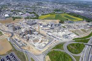 Gaasperech, Lëtzebuerg, Luxembourg - Chantier en Mai 2017