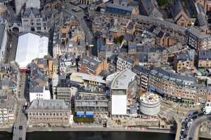 Centre Culturel de Namur - Chantier en Sept 2018 (Arch: Ph. Samyn & Partners)