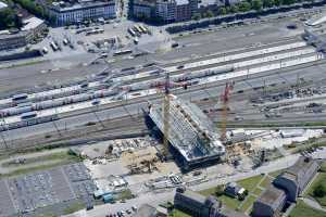 Gare de Mons (Chantier en Mai 2017)