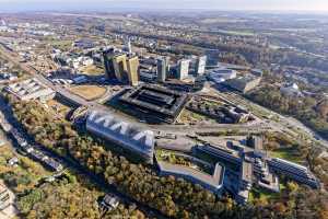 CURIA - Porte de l'Europe, Kirchberg, Grand-Duché du Luxembourg