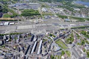 Gare de Mons (Chantier en Mai 2017)