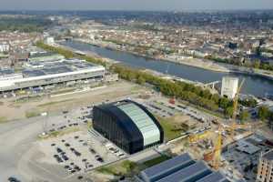 Siège de l’IBGE sur le site de Tour & Taxi (Arch:© Cepezed / Samyn & Partners)